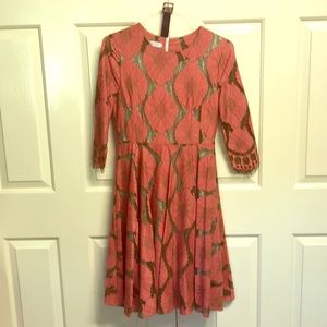 Lace overlay dress M